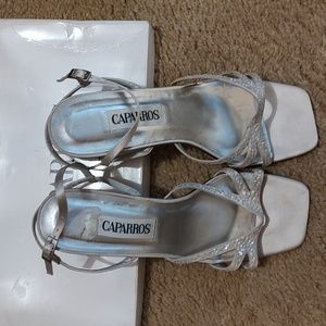 Caparros Rhinestone and Sequin Sandal